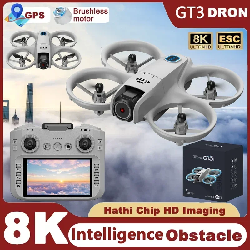 Drone Gimbal 3 Axis - GT3 Mini nouveau Drone quadrirotor Rc