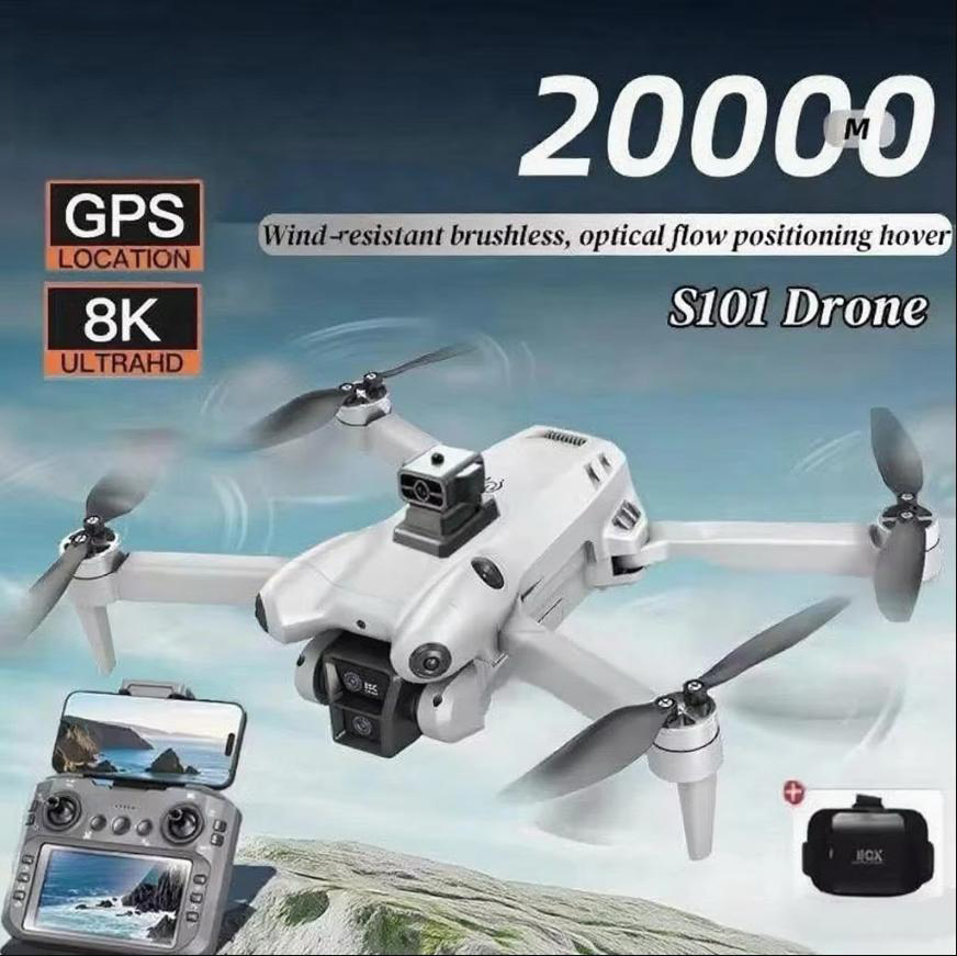 Drone Gimbal 2 Axis - Xiaomi S101 Drone 8K HD Professionnel