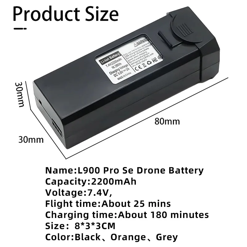 Batterie de importateur L900 P - Drone Gimbal 2 Axis avis et prix