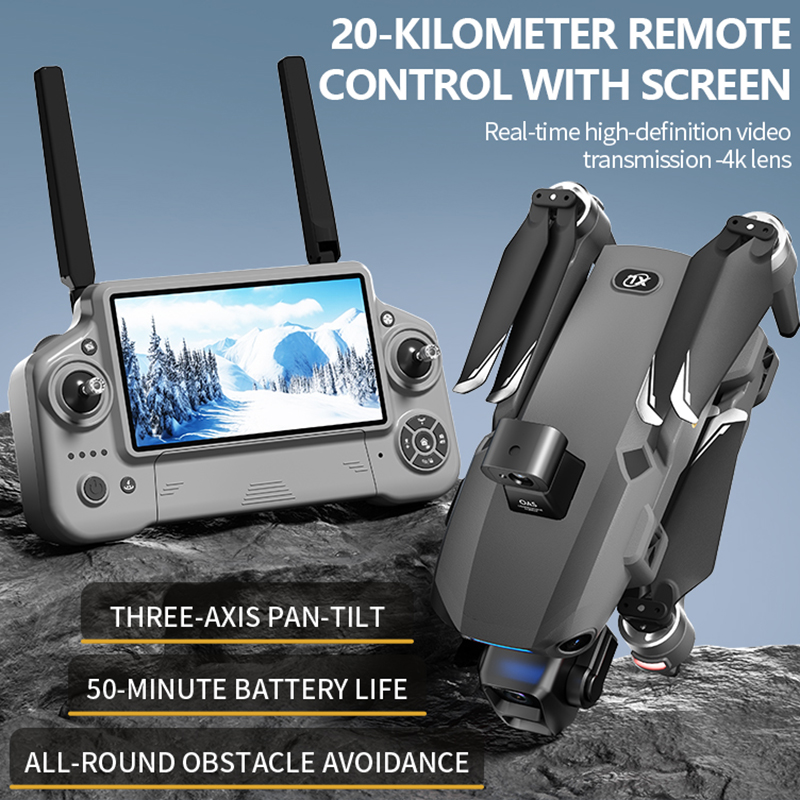 Nouveau drone 8K à double camé - Drone Gimbal 3 Axis avis et prix