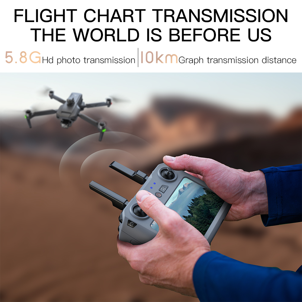 Drone GPS Teeggi SG909 MAX ave - Drone Gimbal 3 Axis avis et prix