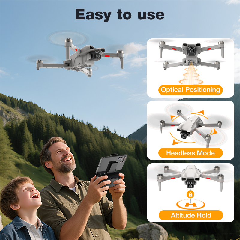 NOUVEAU Drone L017 Pro Brushle - Drone Gimbal 3 Axis avis et prix